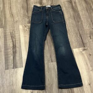 RSQ Deep Indigo Flare Jeans